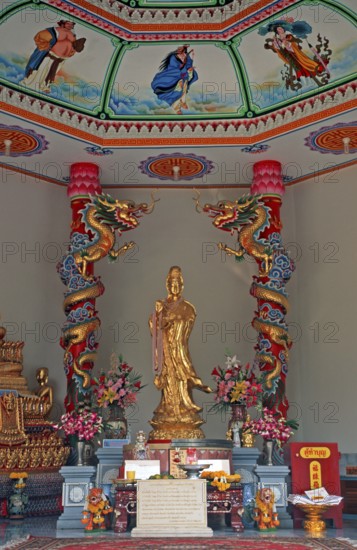House of prayer, Bangkok, Thailand, December 2002, vintage, retro, old, historic