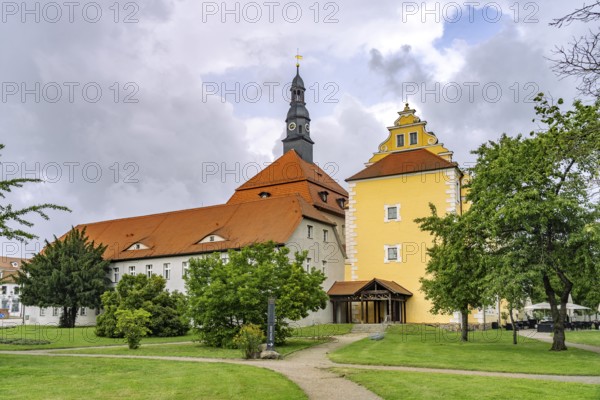 Lübben Castle in Lübben in the Spreewald, Brandenburg, Germany