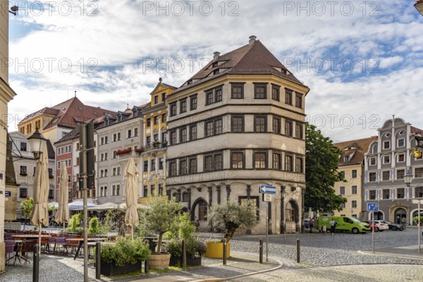 The scale at the Untermarkt in Görlitz, Upper Lusatia, Saxony, Germany
