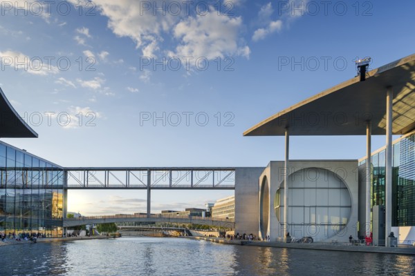 Marie-Elisabeth-Lüders-Haus on the Spree in the government district, Berlin