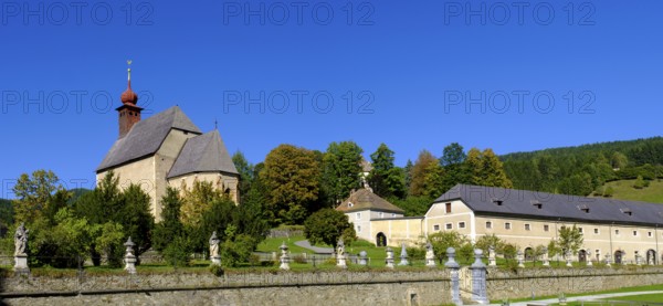 St. Peter's Church, St. Lambrecht Abbey, St. Lambrecht Benedictine Abbey, Styria, Austria
