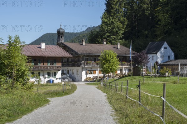 Altes Bad, Wildbad Kreuth, Tegernseer Tal, Upper Bavaria, Bavaria, Germany