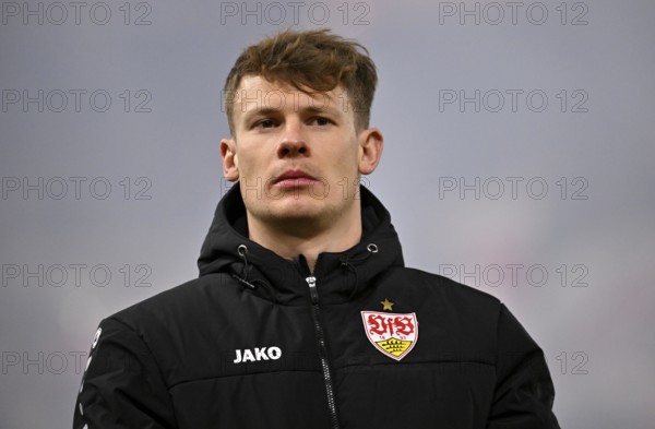 Goalkeeper Alexander Nübel VfB Stuttgart (33) portrait MHPArena, MHP Arena Stuttgart, Baden-Württemberg, Germany