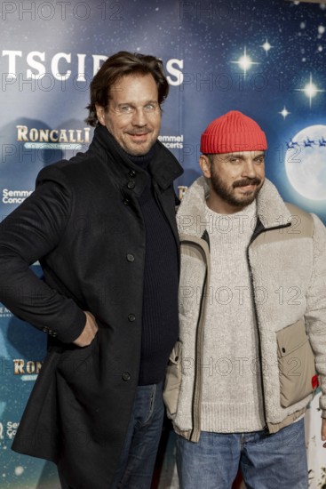 Thomas Heinze and Edin Hasanovic at the premiere of the 21st Original Roncalli Christmas Circus Berlin at Berlin's Tempodrom on 19.12.2025