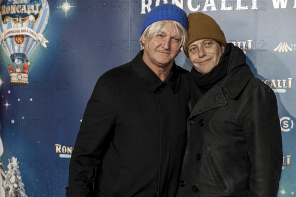 Detlev Buck and August Diehl at the premiere of the 21st Original Roncalli Christmas Circus Berlin at Berlin's Tempodrom on 19.12.2025