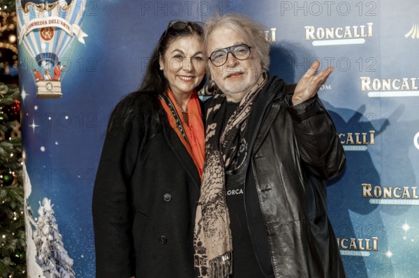 Bernhard Paul with woman Eliana Paul at the premiere of the 21st Original Roncalli Christmas Circus Berlin in Berlin's Tempodrom on 19.12.2025