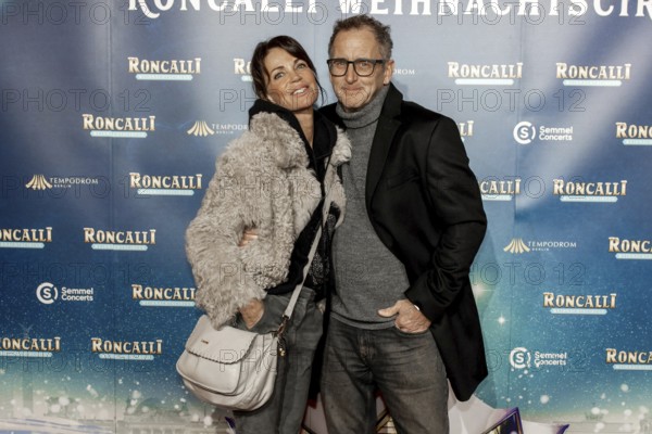 Gerit Kling and Wolfram Becker at the premiere of the 21st Original Roncalli Christmas Circus Berlin at Berlin's Tempodrom on 19.12.2025