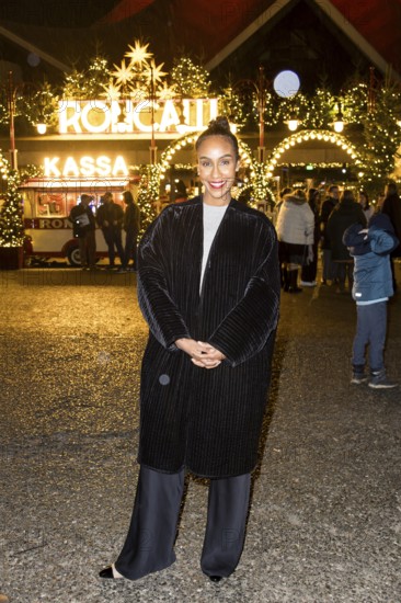 Hadnet Tesfai at the premiere of the 21st Original Roncalli Christmas Circus in Berlin's Tempodrom on 19.12.2025