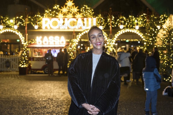 Hadnet Tesfai at the premiere of the 21st Original Roncalli Christmas Circus in Berlin's Tempodrom on 19.12.2025