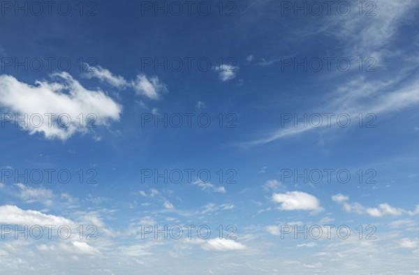 Peaceful and serene sky with clouds background