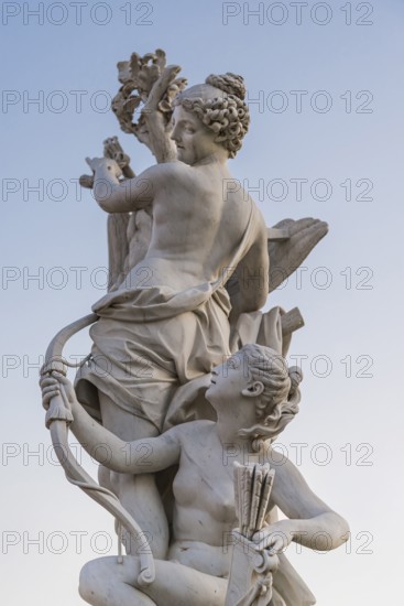 Baroque sculpture, Sanssouci Park, Potsdam
