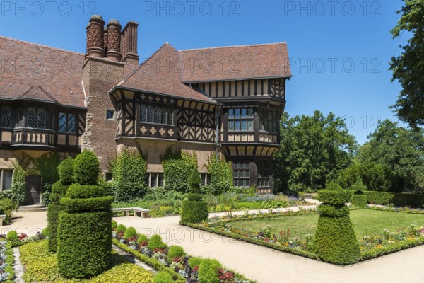 Cecilienhof Palace, location of the Potsdam Conference in the New Garden, Potsdam