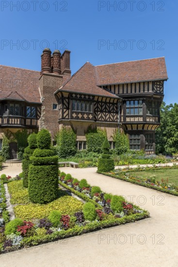 Cecilienhof Palace, location of the Potsdam Conference in the New Garden, Potsdam