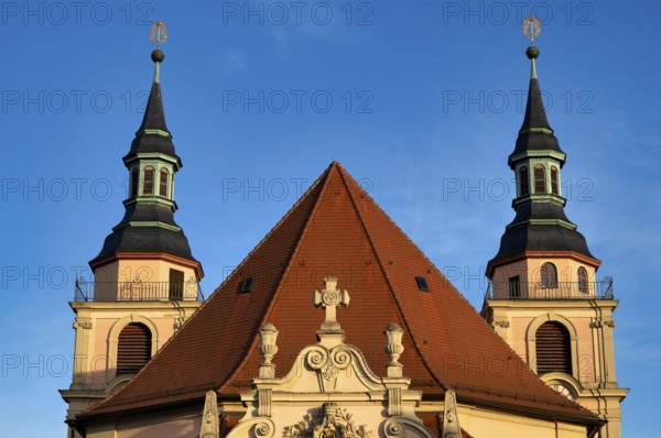 Protestant City Church, Ludwigsburg, Baden-Württemberg, Germany