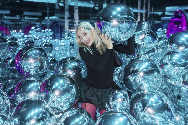Guest at the opening of Bubble Planet - The Adventure Museum for All Senses at Arena Berlin, Berlin, 11.12.2025