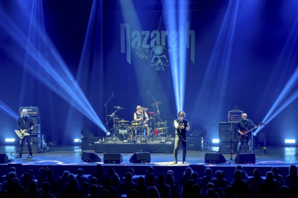 NAZARETH, hard rock band, UK, Bending The Rules 2025 tour, live, 17.12.2025, Uber Eats Music Hall, Berlin, Germany < english> NAZARETH, hard rock band, UK, Bending The Rules 2025 tour, live, December 17th, 2025, Uber Eats Music Hall, Berlin, Germany