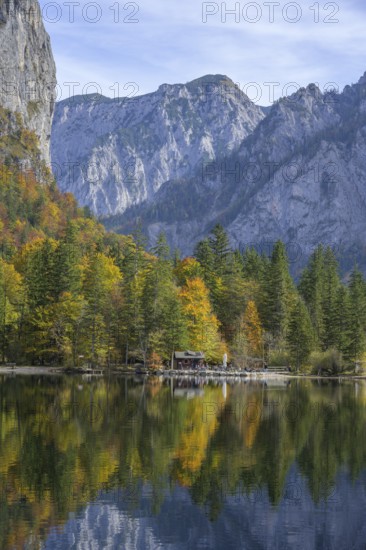 Jausenstation am Leopoldsteinersee, Eisenerz, Styria, Austria
