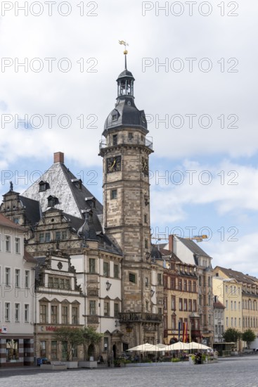 Rathausturm, Altenburger Markt, Altenburg, Thuringia, Germany