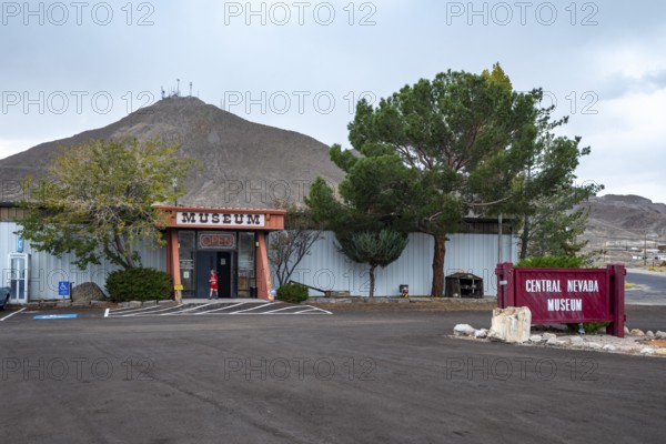 Tonopah, Nevada - The Central Nevada Museum. Museum exhibits explore the mining and ranching history of the area