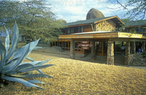 Seronera Wildlife Lodge, Serengeti, Tanzania, Africa, June 2000, vintage, retro, old, historic