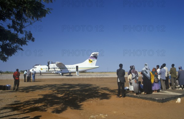 Shinyanga airport, Tanzania, Africa, June 2000, vintage, retro, old, historic