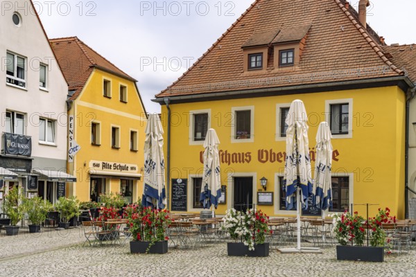 Der Gasthaus Oberschänke in Altkötzschenbroda, Kötzschenbroda, Radebeul, Saxony, Germany