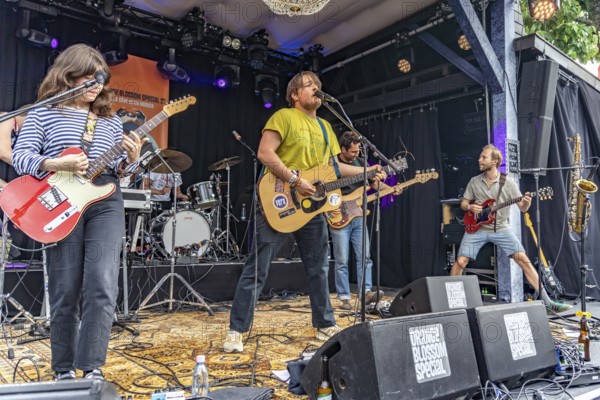 The band Personal coach live at the Orange Blossom Special Festival, Beverungen, Germany