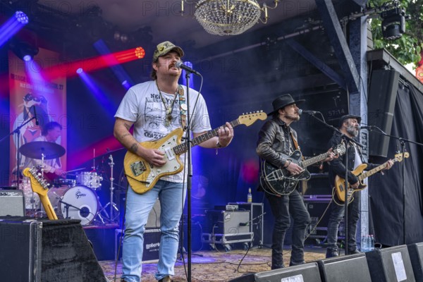 Dylan LeBlanc live at the Orange Blossom Special Festival, Beverungen, Germany