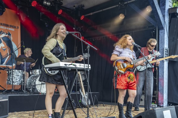 The band Gardens live at the Orange Blossom Special Festival, Beverungen, Germany