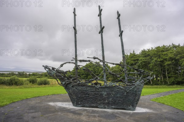 Famine Memorial, Croaghpatrick, Co. Mayo, Ireland