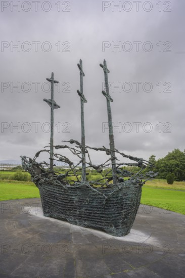 Famine Memorial, Croaghpatrick, Co. Mayo, Ireland