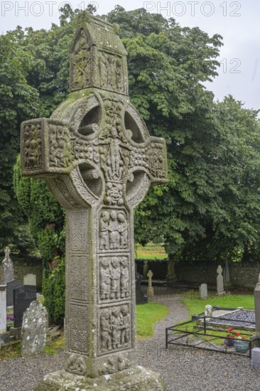 The High Cross of Muiredach, Monasterboice, County Louth, Ireland