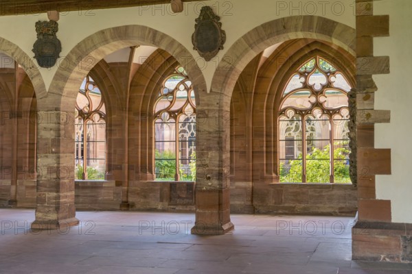 The cloister in Basel Minster, Basel