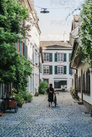 Alley in the old town of Basel