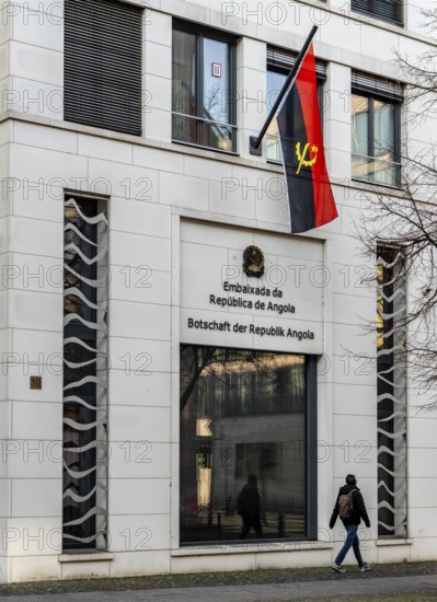 Embassy of the Republic of Angola in close proximity to the Foreign Office building, Berlin, Germany