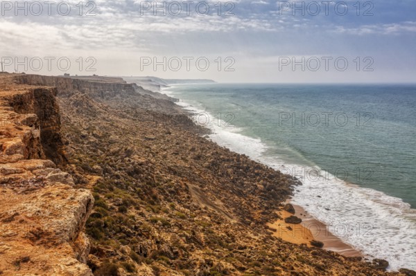 Rugged coastline with ocean views