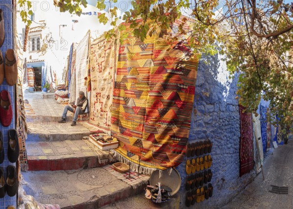 MAR, Chefchaouen, Medina, Pano