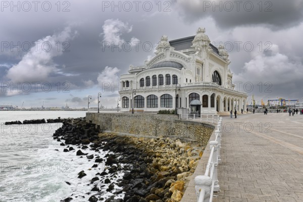 The old Casino, symbol of the Constanta city, Romania