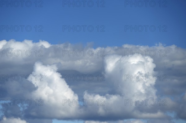 Rain clouds (Nimbostratus), Mecklenburg-Western Pomerania, Germany