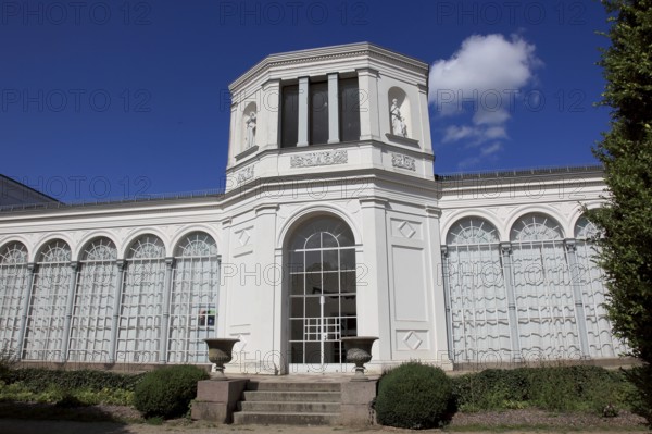 Putbus orangery on the island of Rügen, Vorpommern-Rügen district, Mecklenburg-Western Pomerania, Germany