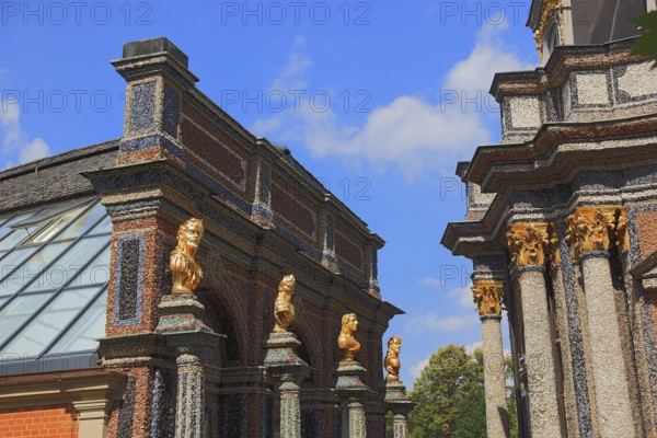 Sun Temple, New Palace, Hermitage in Bayreuth, Upper Franconia, Bavaria, Germany