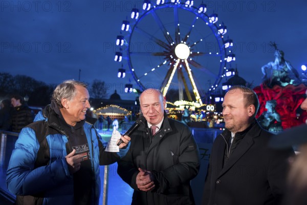 Kai Wegner, Governing Mayor of Berlin, at the opening of the Berlin Christmas Market on Alexanderplatz, Berlin, 24.11.2025
