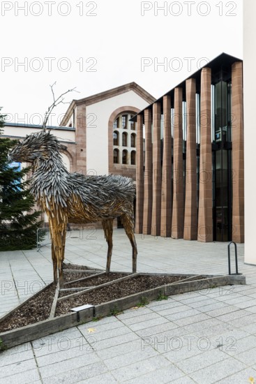 Museum, Bibliothèque humaniste, Humanist Library, Sélestat, Schlettstadt, Alsace, Bas-Rhin Department, France