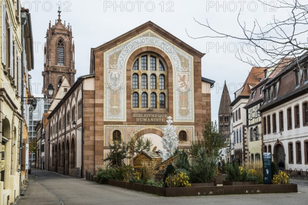 Museum, Bibliothèque humaniste, Humanist Library, Sélestat, Schlettstadt, Alsace, Bas-Rhin Department, France