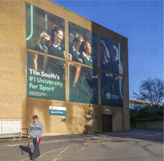 Sports Park building, Streatham Campus, University of Exeter, Exeter, Devon, England, UK