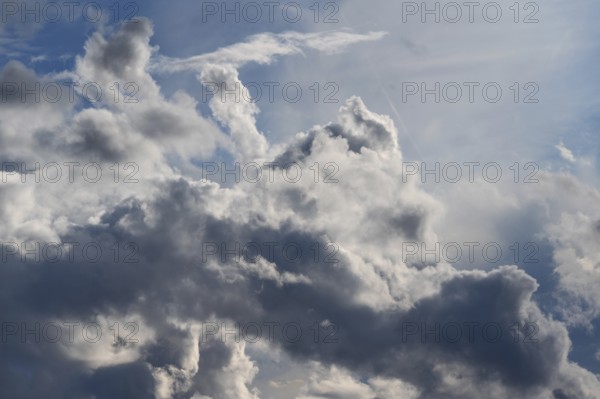 Rain clouds (Nimbostratus), Bavaria, Germany
