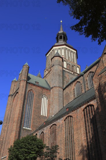 St. Mary's Church, Stralsund, Hanseatic City of Stralsund, Vorpommern-Rügen District, Mecklenburg-Western Pomerania, Germany