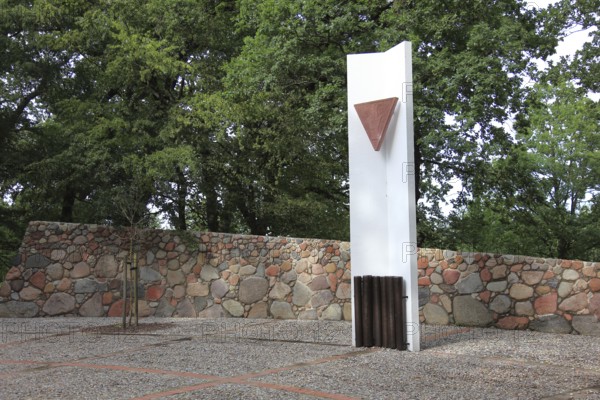 Cap Arcona Memorial on the island of Poel. The memorial commemorates the victims of the sinking of Cap Arcona on May 3, 1945, Northwest Mecklenburg district, Mecklenburg-Western Pomerania, Germany