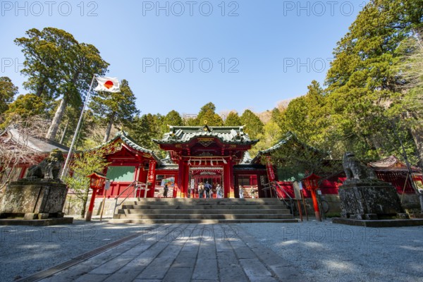 Shinto Shrine, Hakone Shrine, Hakone, Japan
