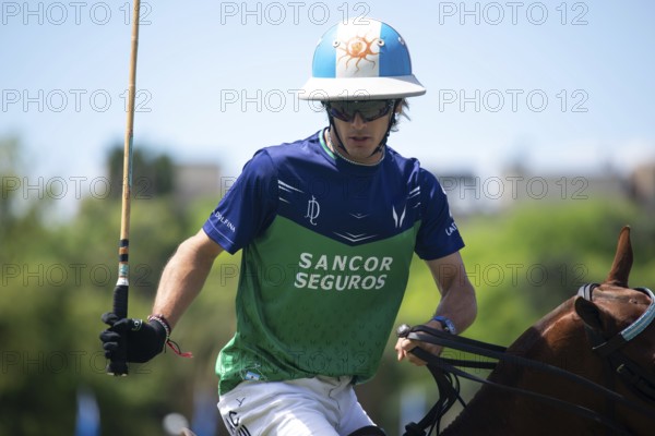 Portrait of Adolfo Cambiaso known as Poroto from Team Natividad Dolfina at the 132nd Argentine Open Polo Championship (Spanish Campeonato Argentino Abierto de Polo), Zeta Kazak playing against Natividad Dolfina, Buenos Aires, Argentina